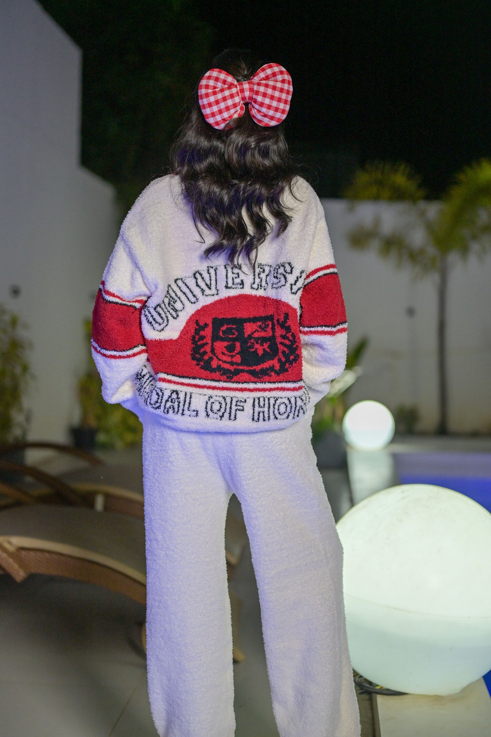 Frost In Scarlet PJ Set