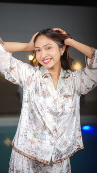 Little Rabbit Velvet PJ Set