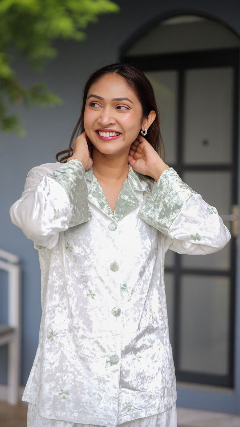 Velvet Mood Mint PJ Set