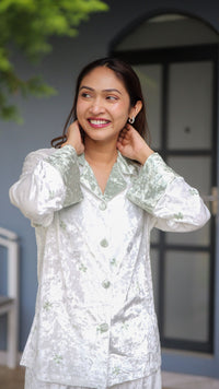 Velvet Mood Mint PJ Set