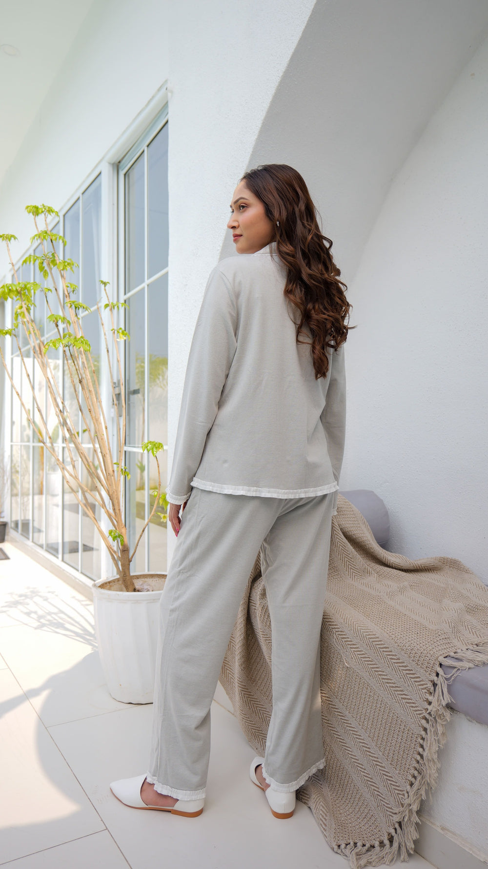 Celestia Pearl & Lace PJ Set