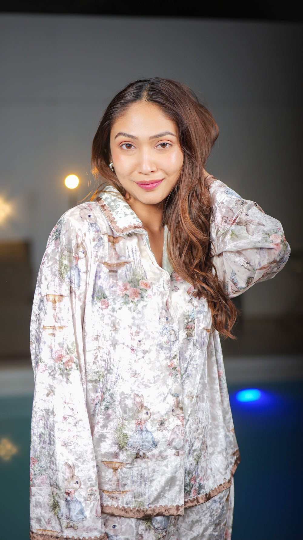 Little Rabbit Velvet PJ Set