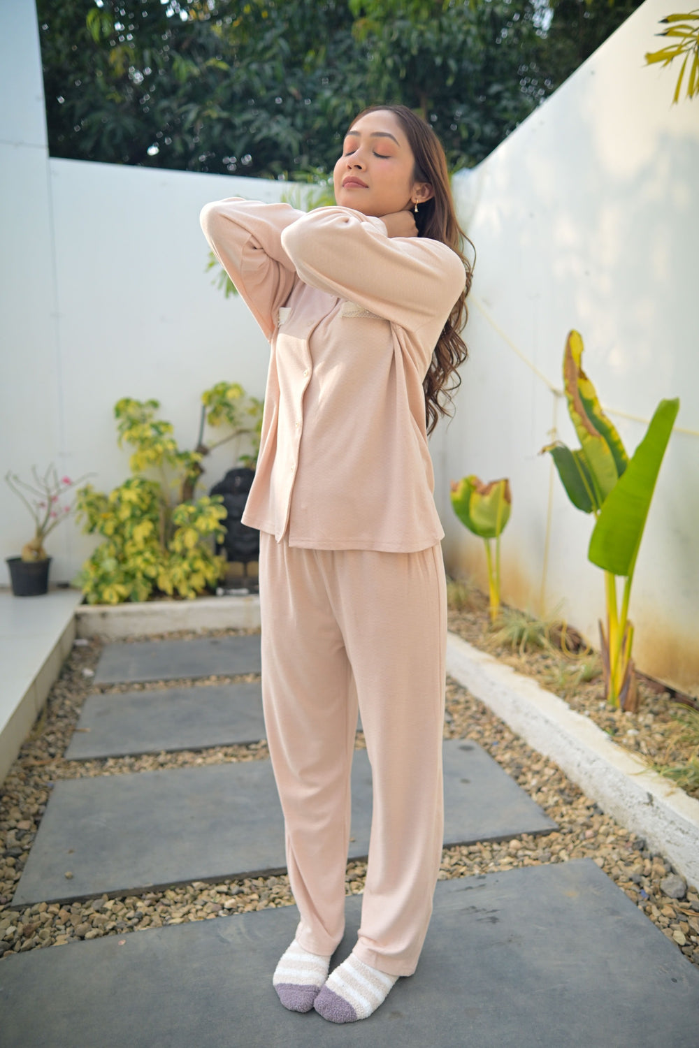 Peach Whisper PJ Set
