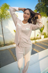 Peach Whisper PJ Set