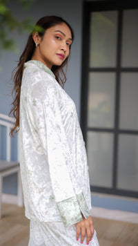 Velvet Mood Mint PJ Set