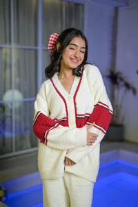 Frost In Scarlet PJ Set