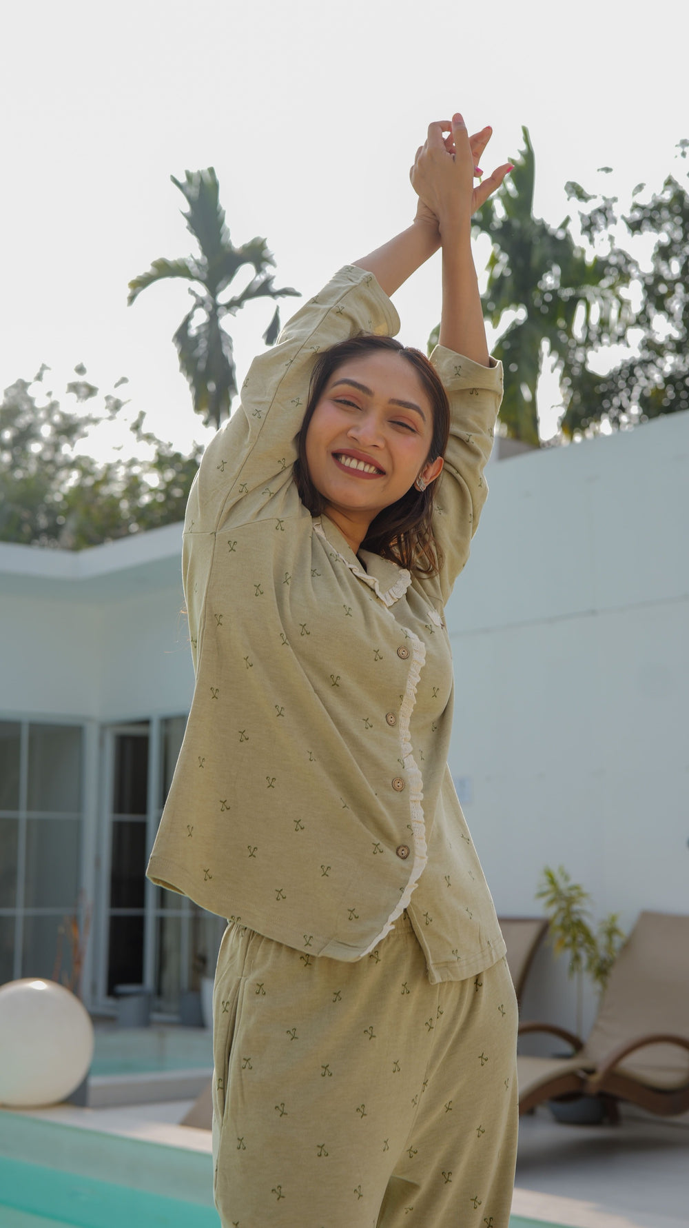 Garden Cherry Dreams PJ Set