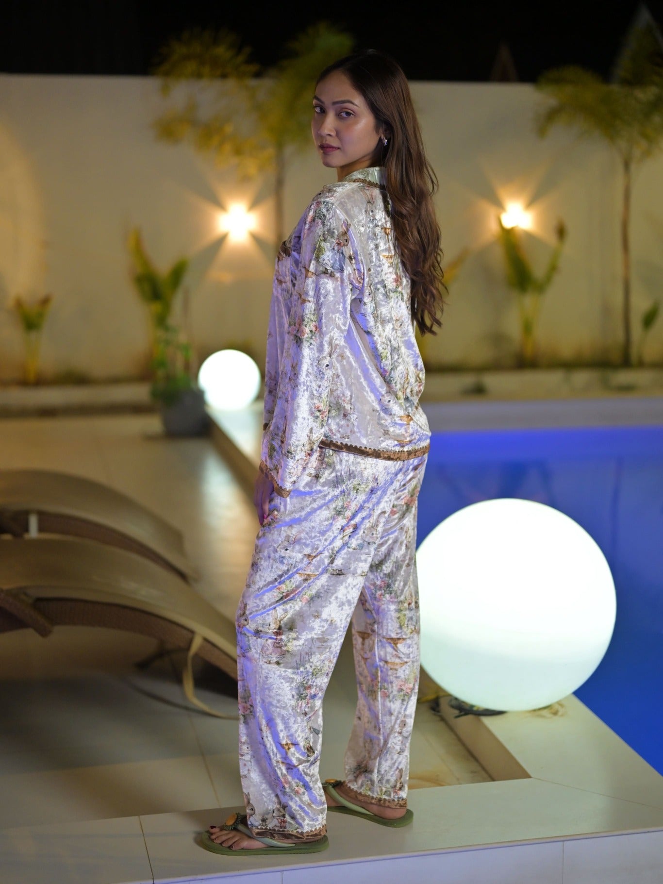 Little Rabbit Velvet PJ Set