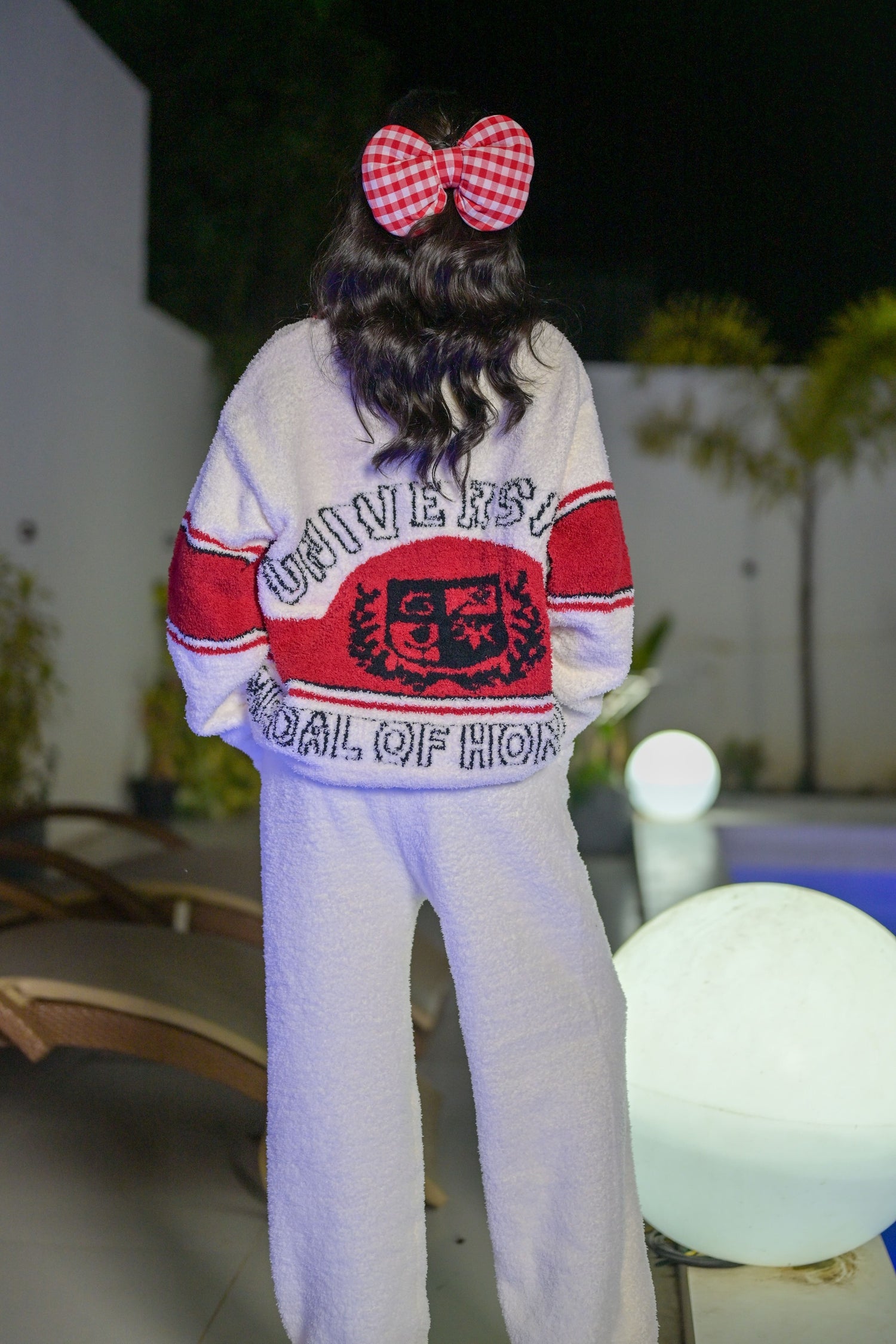 Frost In Scarlet PJ Set