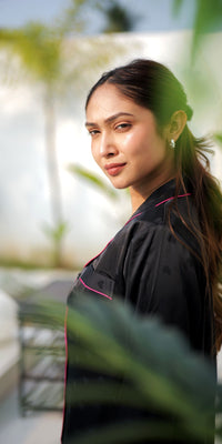 Midnight Lovers & Hearts PJ Set