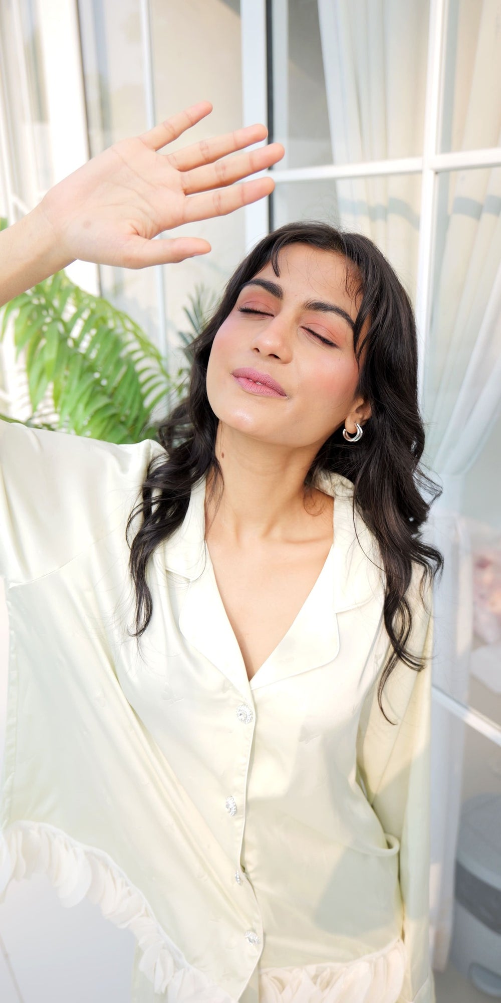 Minty Mood Feather PJ Set