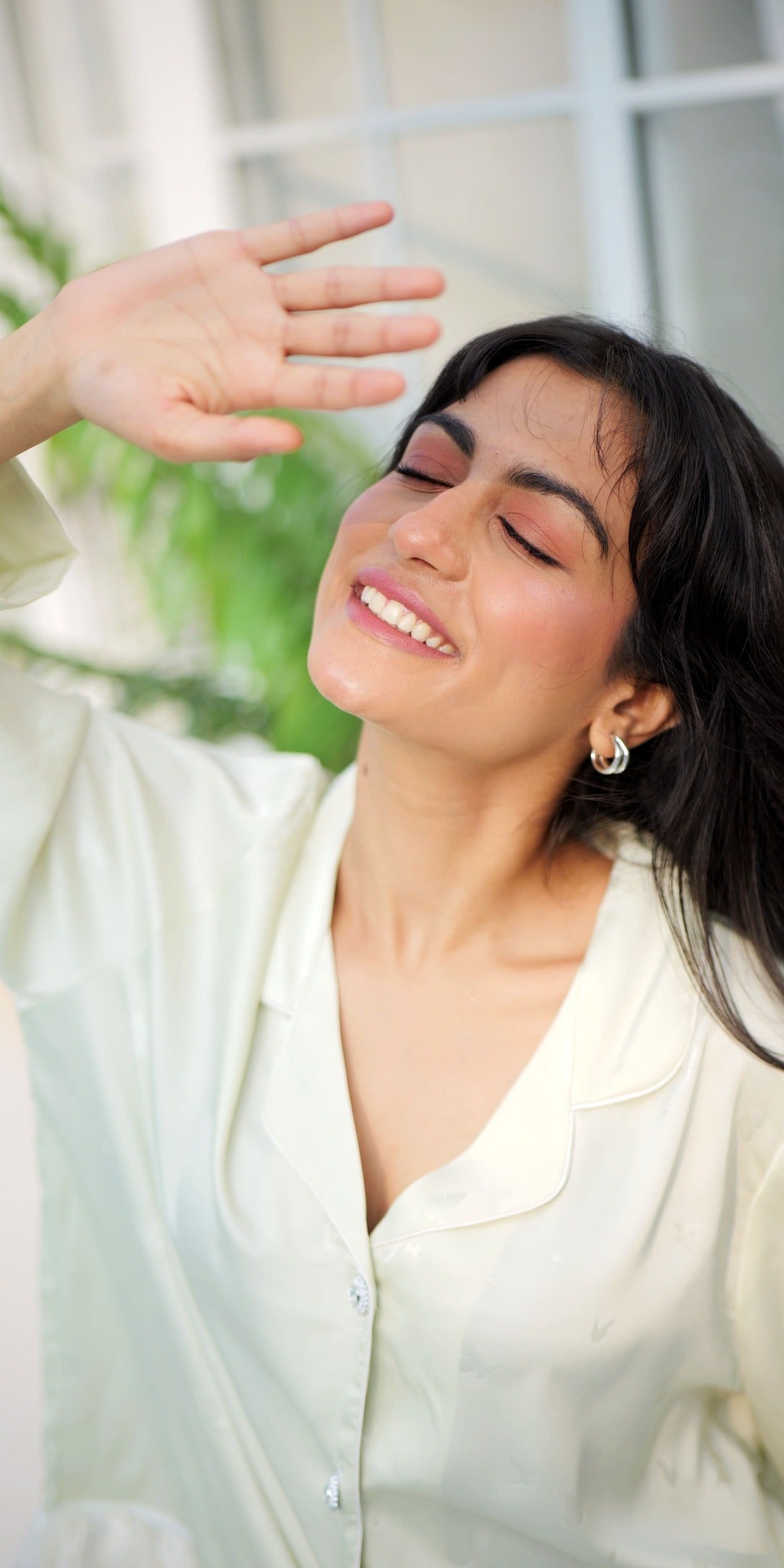 Minty Mood Feather PJ Set