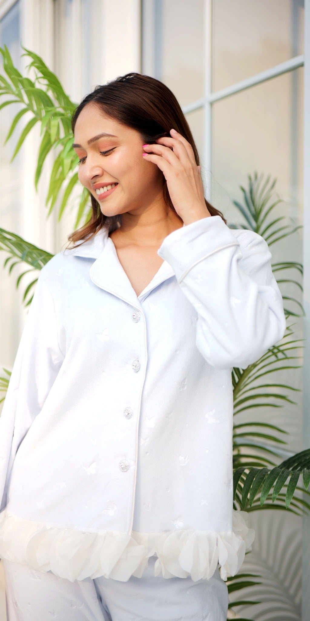 Feather Cloud Luxe PJ Set