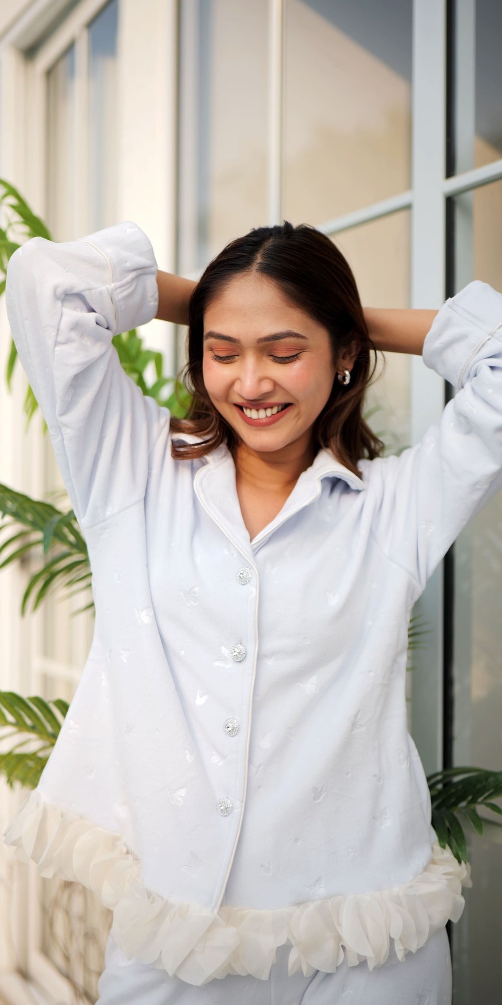 Feather Cloud Luxe PJ Set