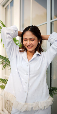 Feather Cloud Luxe PJ Set