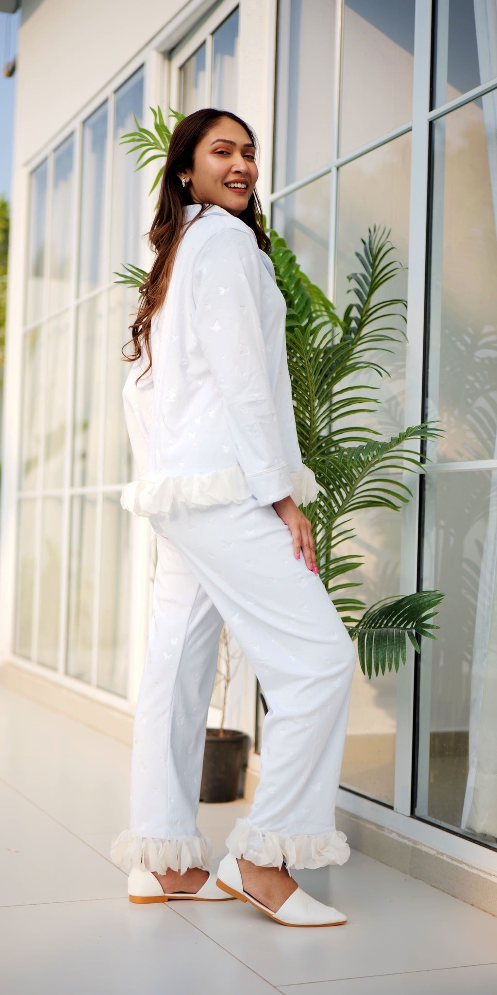 Feather Cloud Luxe PJ Set