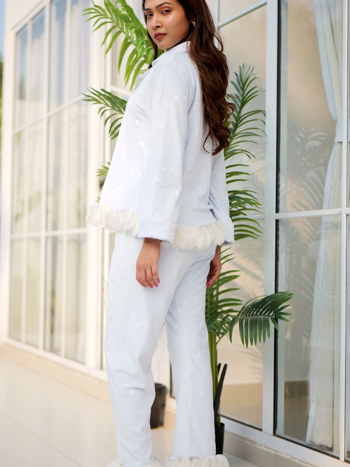 Feather Cloud Luxe PJ Set