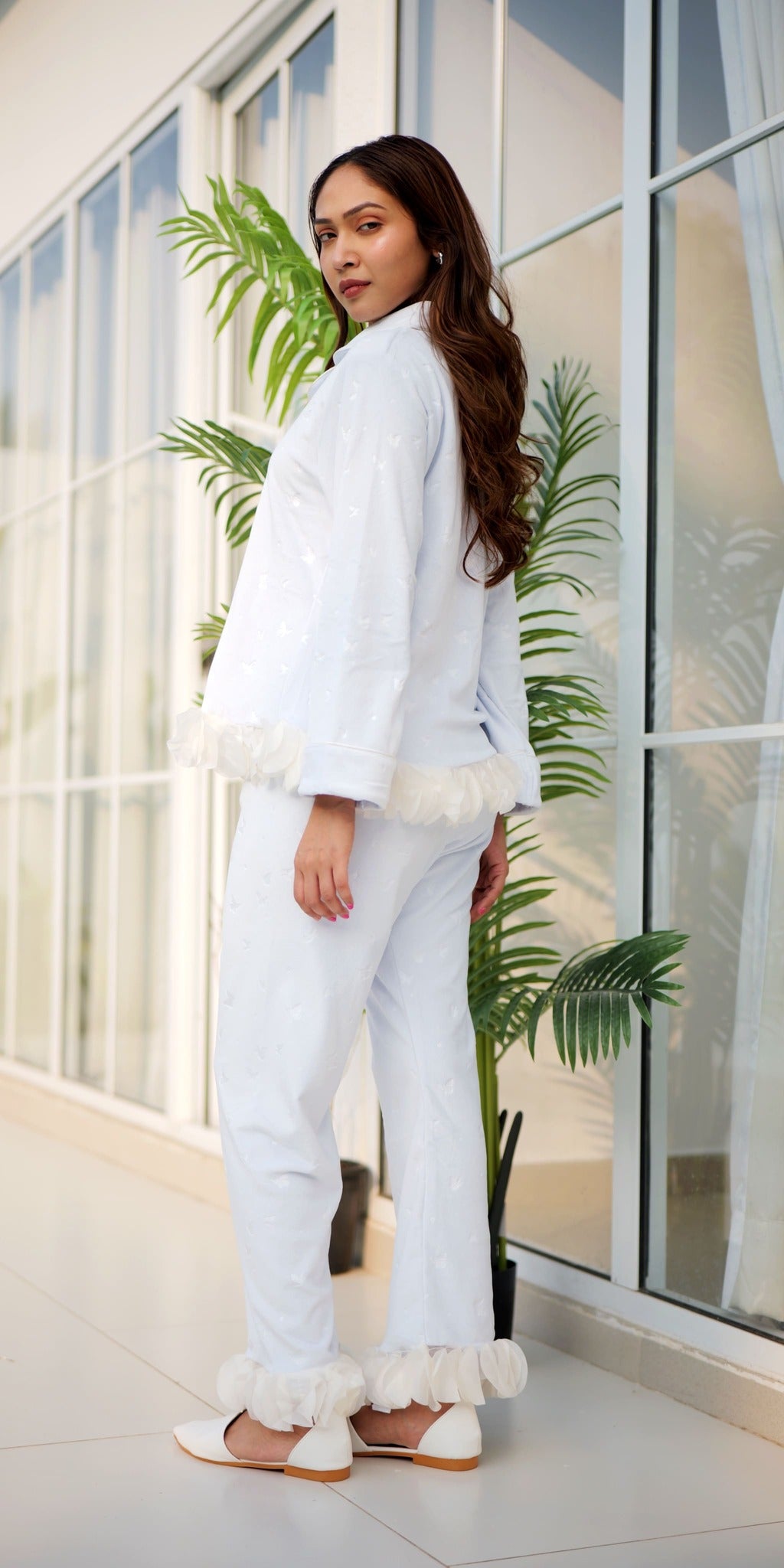 Feather Cloud Luxe PJ Set