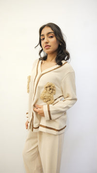 Puppy Love Ivory PJ Set