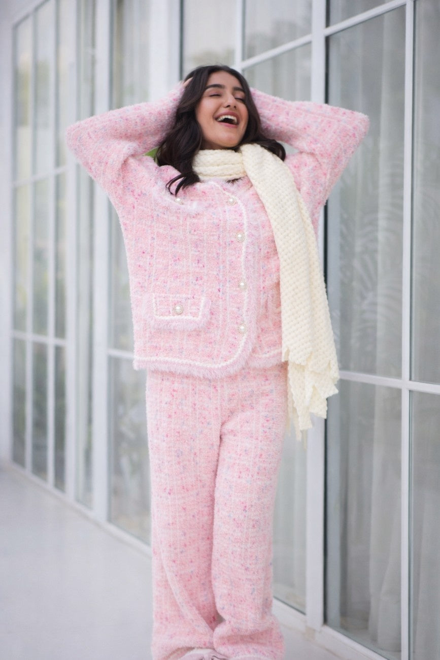 Pearls & Pink Cupcake Cozy Set